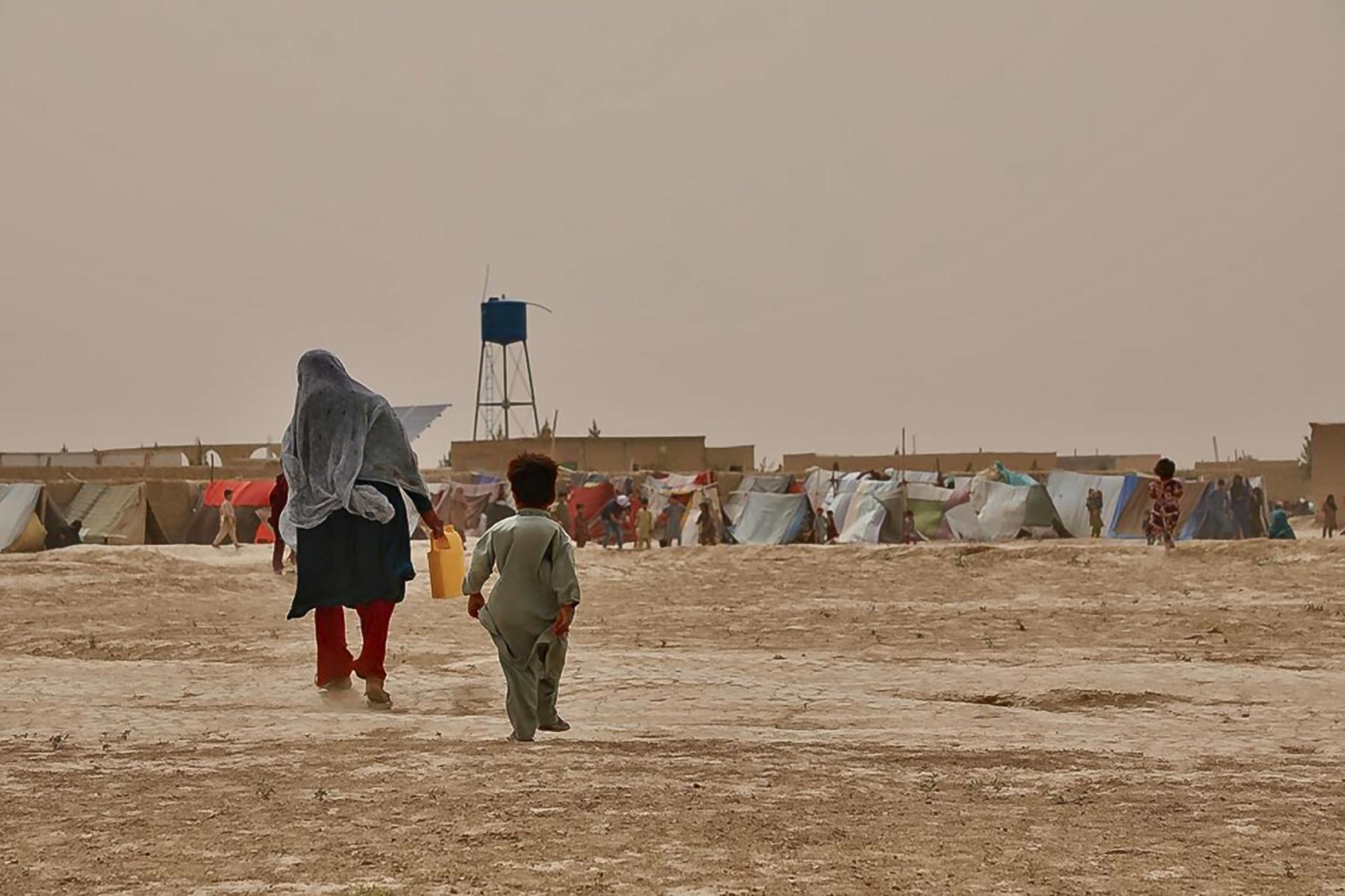 Refugiados Afganistan Talibanes
